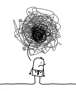 Schéma du cercle vicieux de la dépression